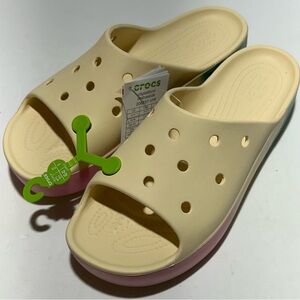 Crocs Platform Ombré Slides Womens Size 11 NWT